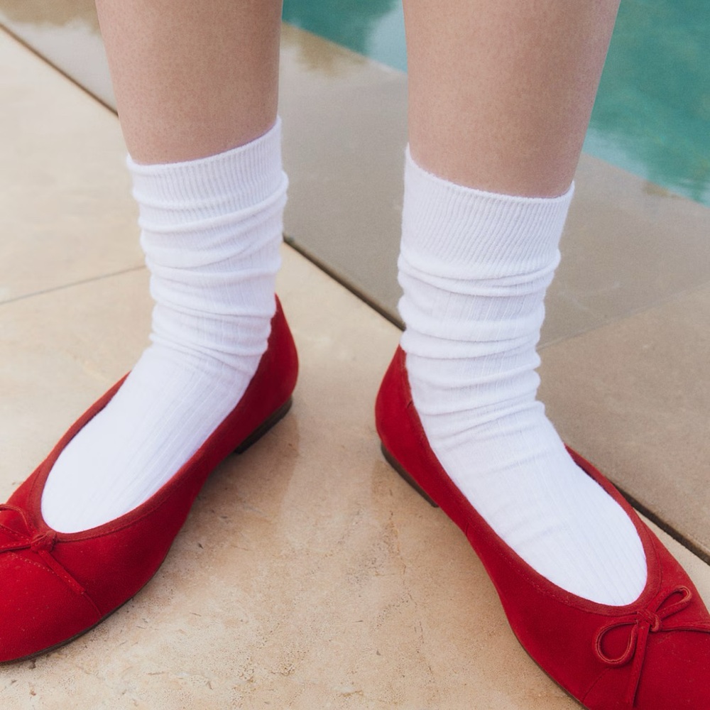 H&M Vibrant Red Flats